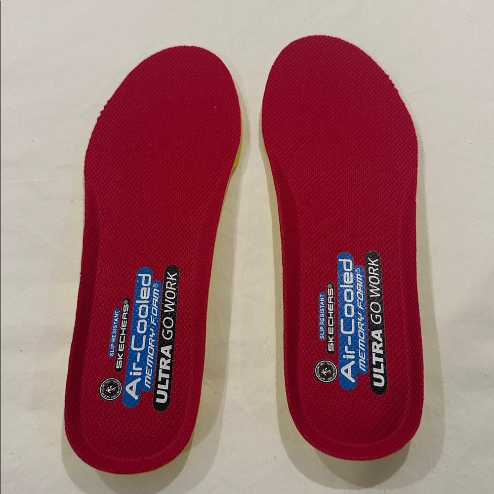 Skechers Red Ultra Go Work Insoles